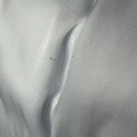 TVF for DVF Persimmon Satin Blend Mini Cloud Blue Size 0 - Picture 16 of 16